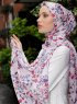 Pariza - Hijab Estampado Rosado