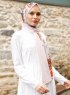 Pariza - Hijab Hoja Estampado Marrón
