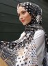 Pariza - Hijab Estampado Negro