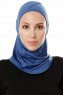 Pinar - Hijab Sport Azul - Ecardin