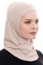 Pinar - Hijab Sport Taupe Claro - Ecardin