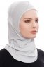 Pinar - Hijab Sport Gris Claro - Ecardin