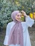 Qiana - Hijab Estampado De Algodón Beige