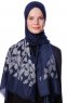 Roshan - Hijab Azul Marino - Özsoy