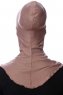 Safiye - Pañuelo Ninja Taupe Oscuro - Ecardin