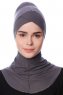 Safiye - Pañuelo Ninja Gris Oscuro - Ecardin