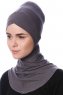 Safiye - Pañuelo Ninja Gris Oscuro - Ecardin