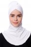 Safiye - Pañuelo Ninja Blanco - Ecardin