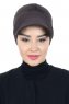 Sandra - Turbante De Algodón Marrón - Ayse Turban