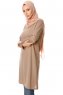 Sarah - Túnico Taupe - Miss Halima