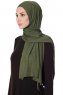 Seda - Hijab Jersey Caqui - Ecardin