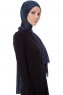 Seda - Hijab Jersey Azul Marino - Ecardin