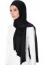 Seda - Hijab Jersey Negro - Ecardin