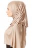 Seda - Hijab Jersey Taupe - Ecardin
