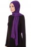 Selma - Hijab Deep Violet - Gülsoy