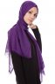 Selma - Hijab Deep Violet - Gülsoy