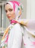 Yumna - Hijab Estampado Rosa De Antaño
