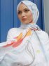 Yumna - Hijab Estampado Blanco