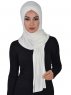 Sofia - Hijab De Algodón Práctico Crema