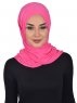 Sofia - Hijab De Algodón Práctico Fucsia
