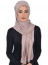 Sofia - Hijab De Algodón Práctico Taupe