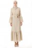Soraya - Abaya Beige - Miss Cazibe