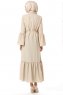 Soraya - Abaya Beige - Miss Cazibe