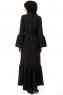 Soraya - Abaya Negro - Miss Cazibe