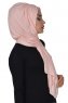 Tamara - Hijab De Algodón Práctico Rosa De Antaño