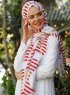 Ulima - Hijab Estampado Rojo - Sal Evi