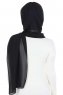 Vera - Hijab Chiffon Práctico Azul & Negro