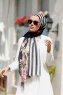 Vezna - Hijab Estampado Negro - Sal Evi