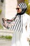 Vezna - Hijab Estampado Negro - Sal Evi