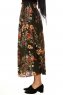 Yamina - Falda Floral Caqui - Burun
