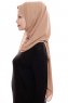 Yara - Hijab Crepe One-Piece Práctico Gold