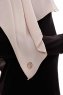 Yara - Hijab Crepe One-Piece Práctico Taupe Claro