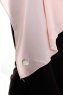 Yara - Hijab Crepe One-Piece Práctico Rosado
