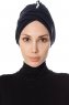 Yonca - Turbante Azul Marino