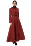 Yussra - Vestido Burdeos - Burun