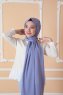 Zahra - Hijab De Crepe Denim - Mirach