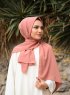 Zahra - Hijab De Crepe Dusky Rose - Mirach
