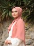 Zahra - Hijab De Crepe Dusky Rose - Mirach