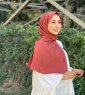 Zahra - Hijab De Crepe Ladrillo - Mirach