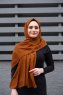 Zahra - Hijab De Crepe Terracotta - Mirach
