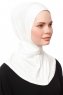 Zeliha - Hijab Práctico Viscosa Crema