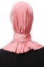 Zeliha - Hijab Práctico Viscosa Rosa Oscuro