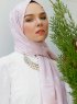 Zinera - Hijab Estampado Rosado - Sal Evi