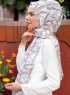 Zuleika - Hijab Estampado Marrón - Sal Evi