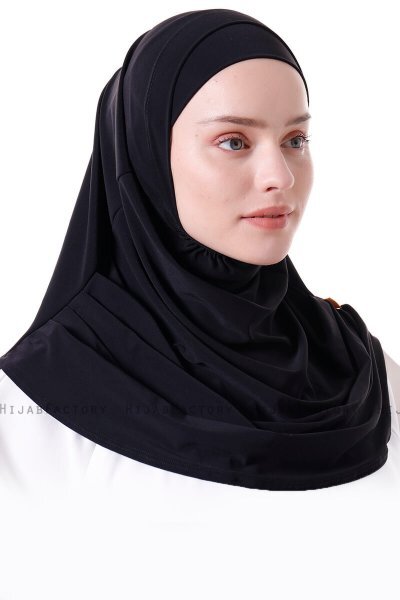 Esma - Hijab Amira Negra - Firdevs