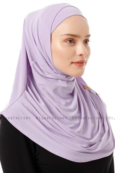 Esma - Hijab Amira Violeta Claro - Firdevs